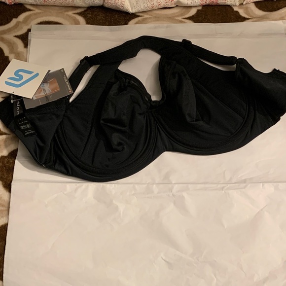 Benson Black Sports Bra NWT size 34G adjustable - Picture 10 of 15